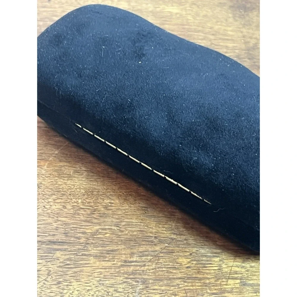 As Is-very Light Wear-gucci Glasses Box Black Velvet Dark Blue Case Only Replace